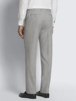 New Brioni Ventiquattro wool Journey trousers Light grey