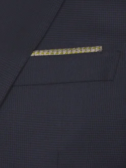 Best Brioni and dusty pink checked silk pocket square Lime green