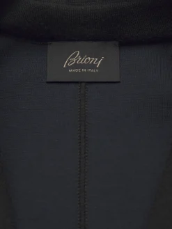 Sale Brioni cashmere and silk blazer Midnight Blue