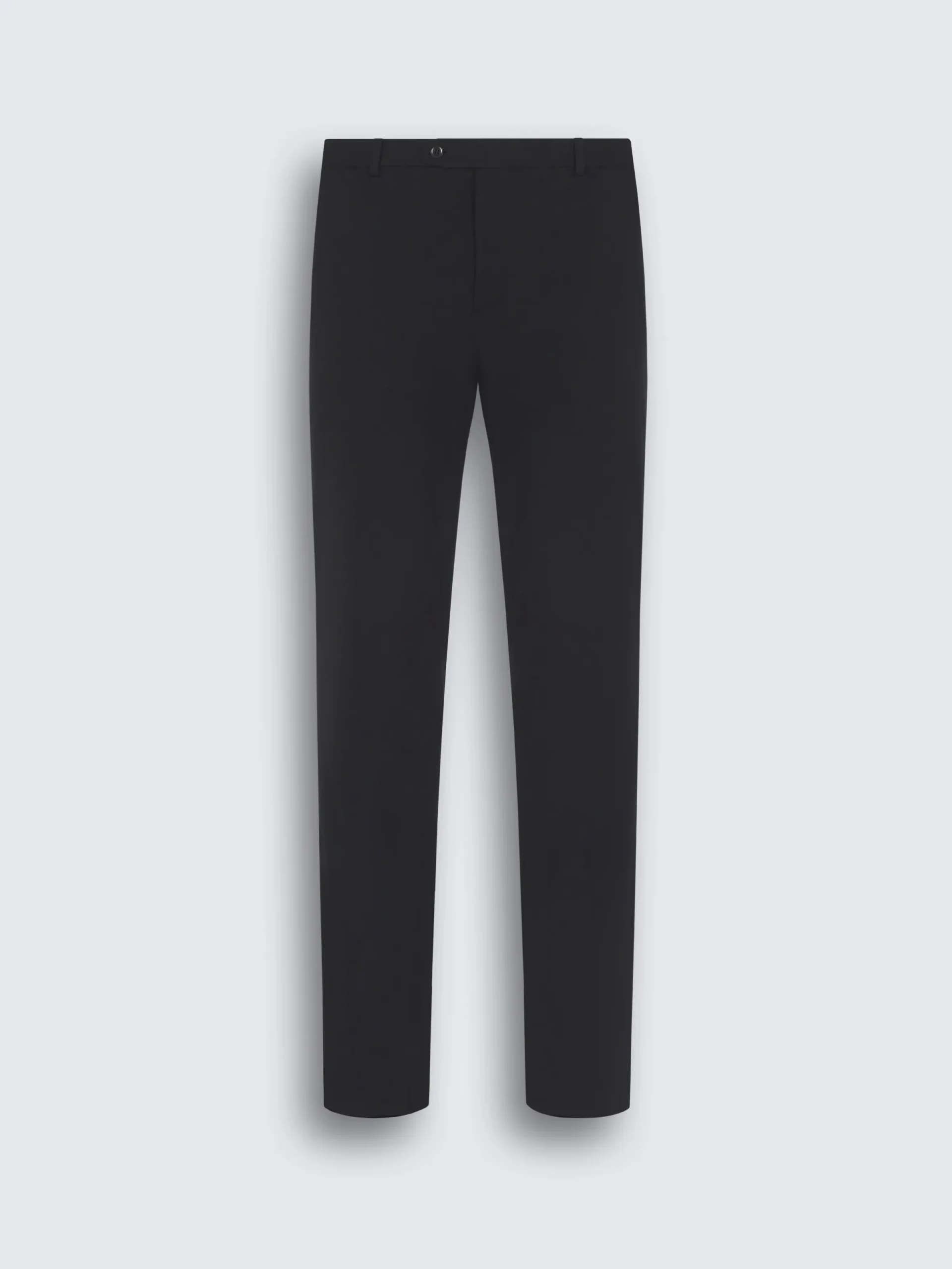 Outlet Brioni Midnight blue stretch cotton gabardine Journey trousers