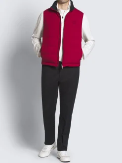 Outlet Brioni Midnight blue stretch cotton gabardine Journey trousers