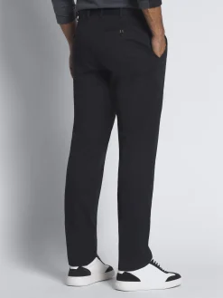 Fashion Brioni cotton gabardine Journey trousers Navy blue