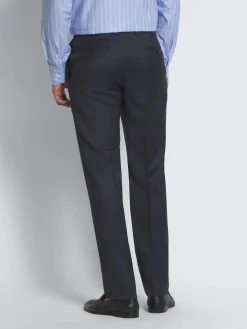 Discount Brioni herringbone Super 160's wool Brunico suit Navy blue