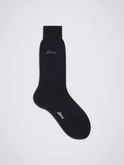 Sale Brioni socks Navy blue