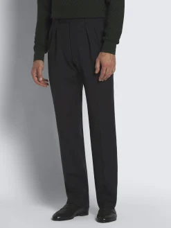 Discount Brioni wool Elba trousers Navy blue