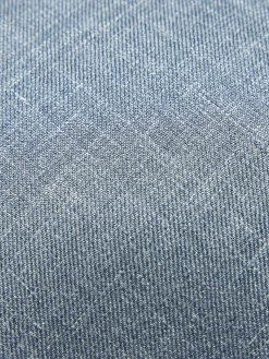 Hot Brioni sharkskin silk, cashmere and linen twill tie Petroleum blue