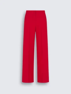 Clearance Brioni Red wool and silk Camilla trousers