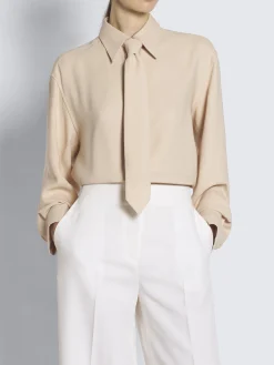 Outlet Brioni Red wool and silk double-breasted Flavia jacket