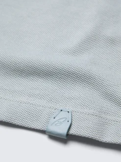 New Brioni cotton piqué polo Sky Blue