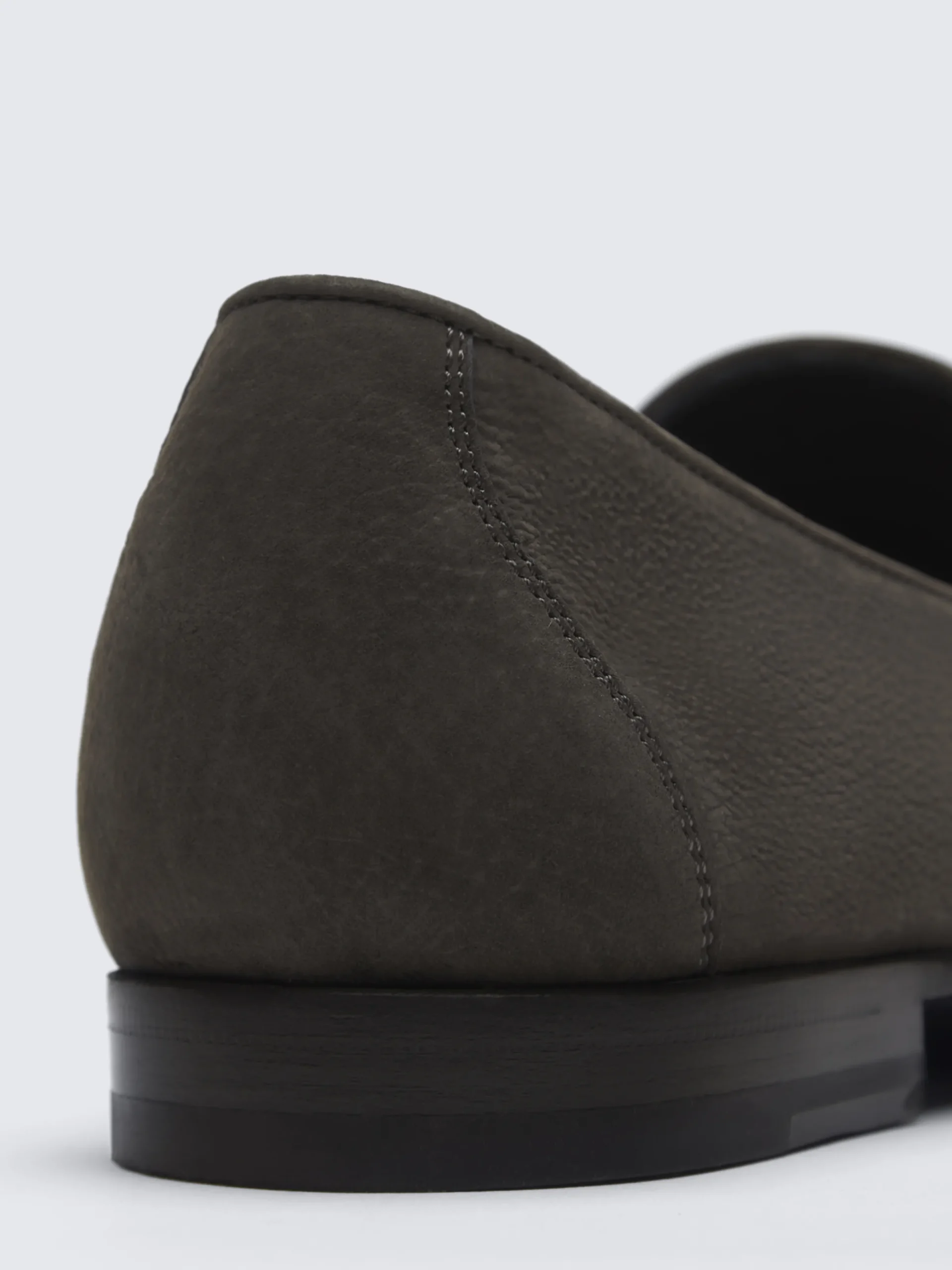 Discount Brioni nubuck Appia loafer Taupe