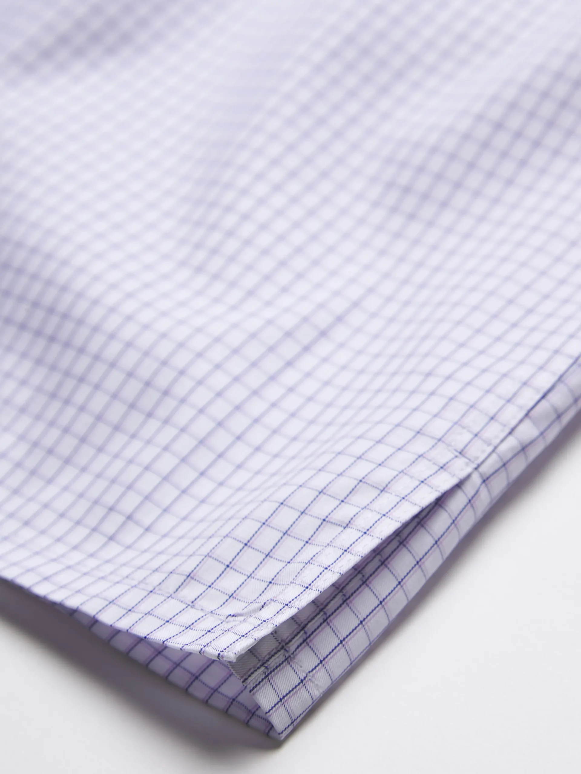 Discount Brioni and lilac checked Giza 45 cotton boxer shorts White