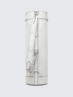 Hot Brioni White grained leather golf club holder