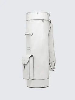 Hot Brioni White grained leather golf club holder