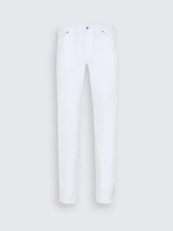 Fashion Brioni White organic cotton gabardine Meribel trousers