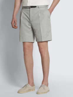 New Brioni White silk seersucker cuban shirt