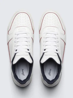 Sale Brioni White tech wool polo